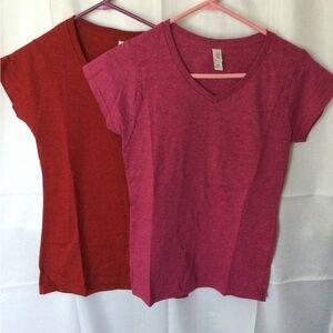 New 2Pack Gildan Ladies T-Shirts Size Small